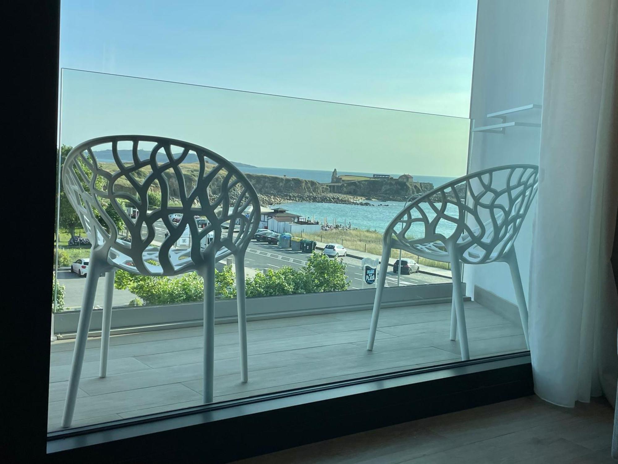 Hotel Delfin Azul Playa de la Lanzada Exteriör bild
