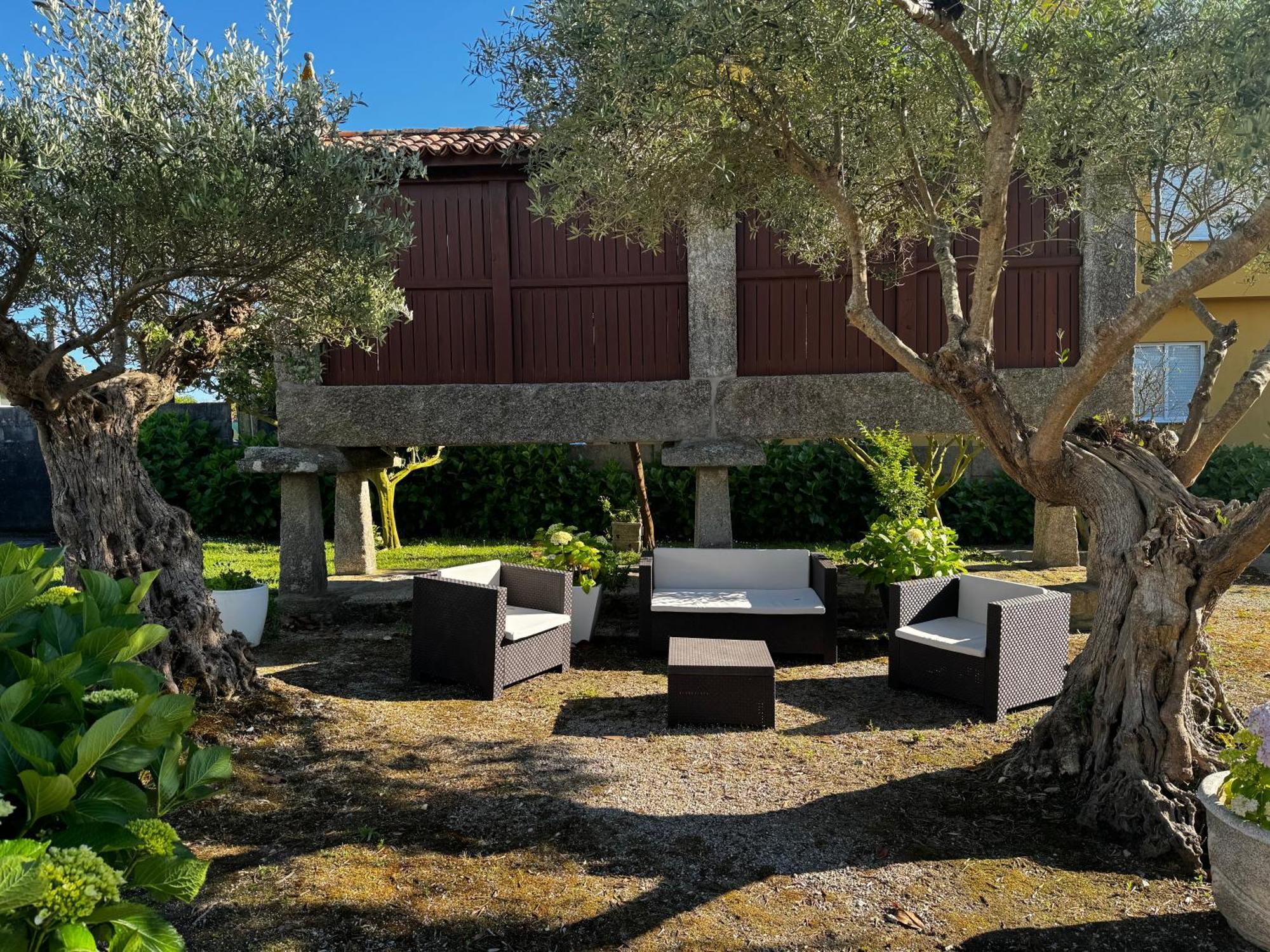 Hotel Delfin Azul Playa de la Lanzada Exteriör bild