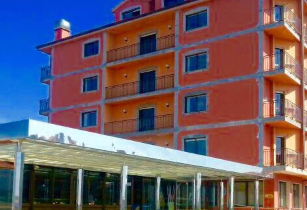 Hotel Delfin Azul Playa de la Lanzada Exteriör bild