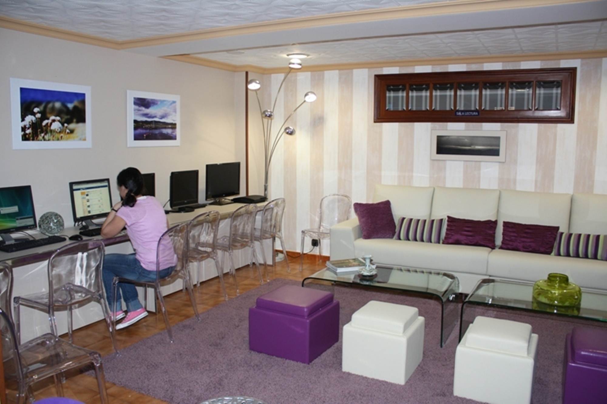 Hotel Delfin Azul Playa de la Lanzada Business bild